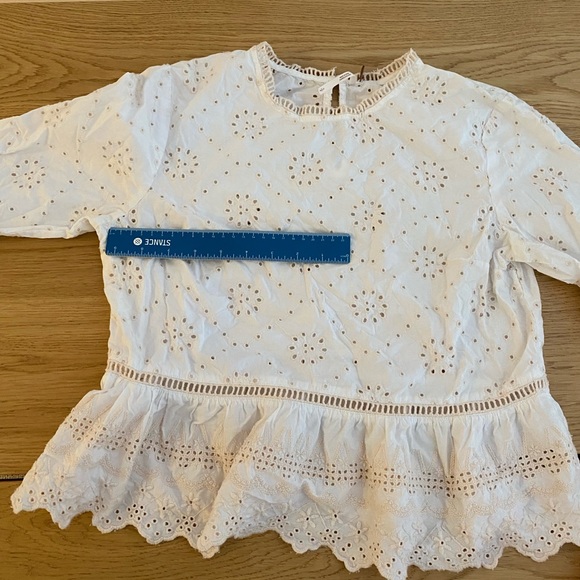 Free people eyelet peplum - Picture 6 of 6